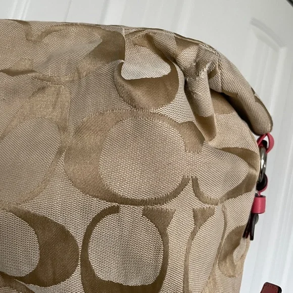 Coach Signature Duffle Shoulder Bag - Picture 13 of 14